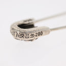 Chrome Hearts CH Plus Large Safety Pin Tie pin Ag925 Silver Auth 143054M-12