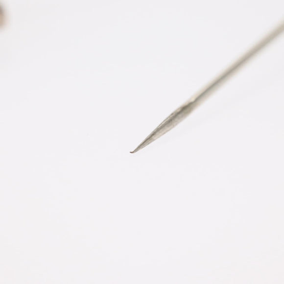 Chrome Hearts CH Plus Large Safety Pin Tie pin Ag925 Silver Auth 143054M