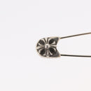 Chrome Hearts CH Plus Large Safety Pin Tie pin Ag925 Silver Auth 143054SAM-4