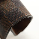 LOUIS VUITTON Damier Classic Car Bouton de Manchette Cuffs Ag925 LV Auth 143055M-13