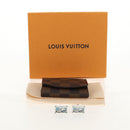 LOUIS VUITTON Damier Classic Car Bouton de Manchette Cuffs Ag925 LV Auth 143055M-27