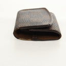 LOUIS VUITTON Damier Classic Car Bouton de Manchette Cuffs Ag925 LV Auth 143055M-4