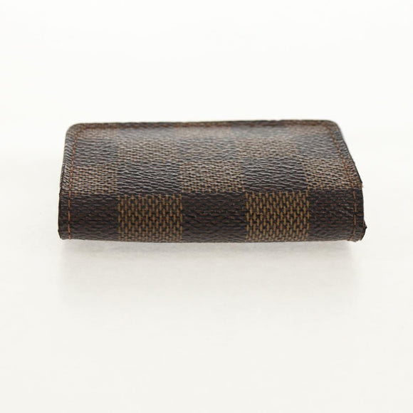 LOUIS VUITTON Damier Classic Car Bouton de Manchette Cuffs Ag925 LV Auth 143055M