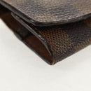 LOUIS VUITTON Damier Classic Car Bouton de Manchette Cuffs Ag925 LV Auth 143055M-8