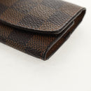 LOUIS VUITTON Damier Classic Car Bouton de Manchette Cuffs Ag925 LV Auth 143055M-9