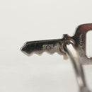 LOUIS VUITTON Bouton De Manchette Cadena Eclet Padlock Ag925 Silver Auth 143056M-19