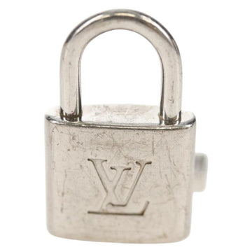 LOUIS VUITTON Bouton De Manchette Cadena Eclet Padlock Ag925 Silver Auth 143056M - 0