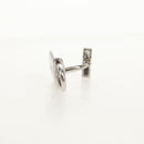 LOUIS VUITTON Bouton De Manchette Cadena Eclet Padlock Ag925 Silver Auth 143056M-7