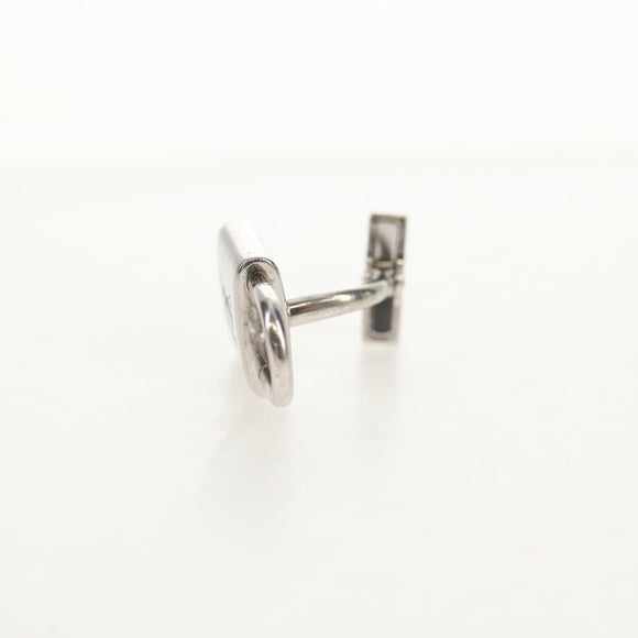 LOUIS VUITTON Bouton De Manchette Cadena Eclet Padlock Ag925 Silver Auth 143056M