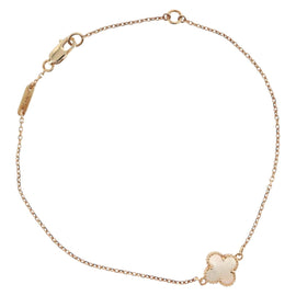 Van Cleef & Arpels Sweet Alhambra Mother Of Pearl 18K gold 750 Auth 143057SM