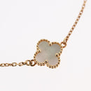 Van Cleef & Arpels Sweet Alhambra Mother Of Pearl 18K gold 750 Auth 143057SM-14