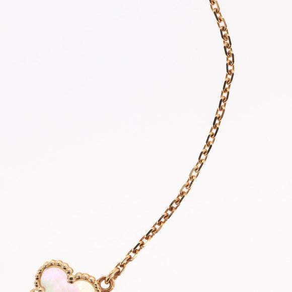 Van Cleef & Arpels Sweet Alhambra Mother Of Pearl 18K gold 750 Auth 143057SM