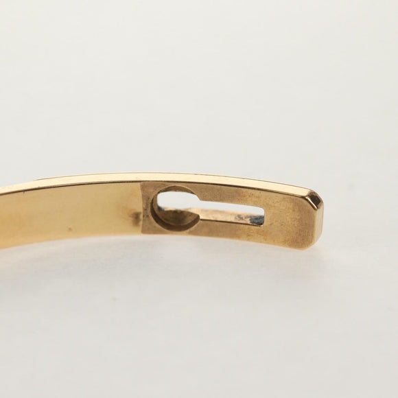 HERMES Kelly Bracelet PM 4P Diamond Bracelet 18K gold 750 Gold Auth 143058SM