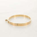 HERMES Kelly Bracelet PM 4P Diamond Bracelet 18K gold 750 Gold Auth 143058SM-6