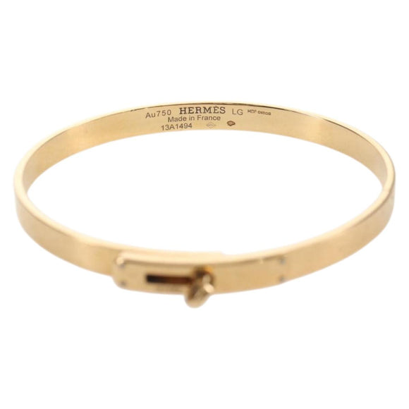 HERMES Kelly Bracelet PM 4P Diamond Bracelet 18K gold 750 Gold Auth 143058SM