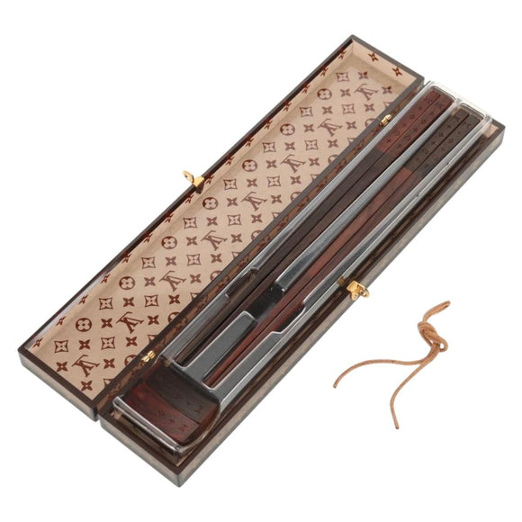 LOUIS VUITTON Monogram Baguette Chop Sticks Wood VIP Only M99171 LV Auth 143059M