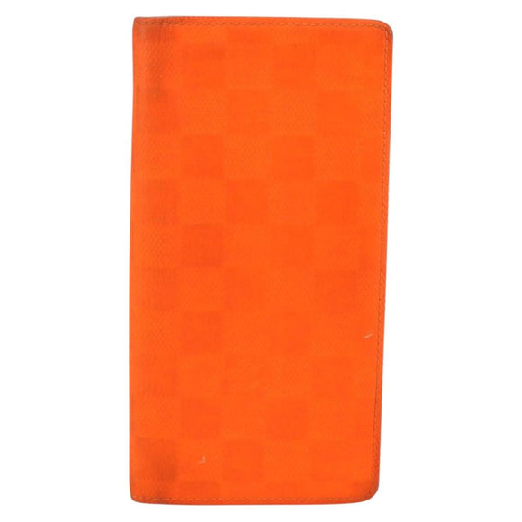 LOUIS VUITTON Damier Infini Porte Feuille Brother Wallet N63150 LV Auth 143060