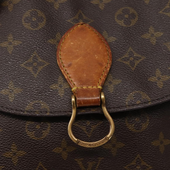 LOUIS VUITTON Monogram Saint Cloud GM Shoulder Bag M51242 LV Auth 143067