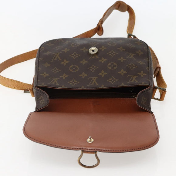 LOUIS VUITTON Monogram Saint Cloud GM Shoulder Bag M51242 LV Auth 143067