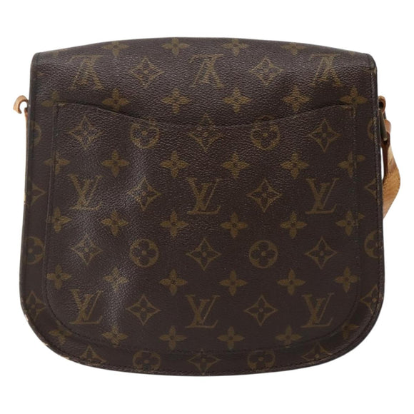LOUIS VUITTON Monogram Saint Cloud GM Shoulder Bag M51242 LV Auth 143067