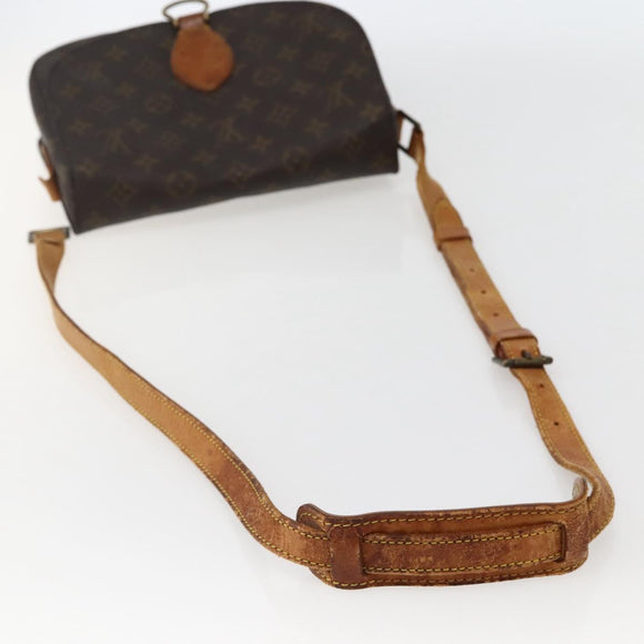 LOUIS VUITTON Monogram Saint Cloud GM Shoulder Bag M51242 LV Auth 143067