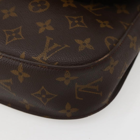LOUIS VUITTON Monogram Saint Cloud GM Shoulder Bag M51242 LV Auth 143068