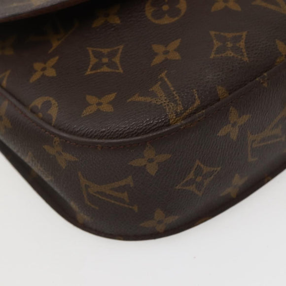LOUIS VUITTON Monogram Saint Cloud GM Shoulder Bag M51242 LV Auth 143068