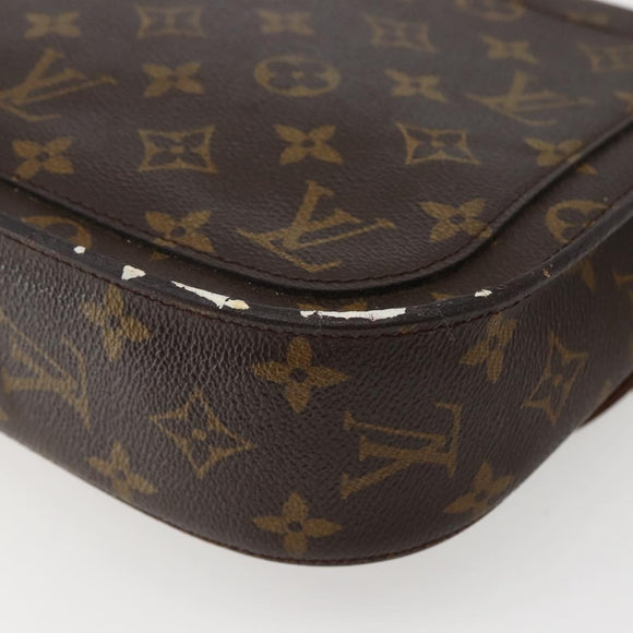 LOUIS VUITTON Monogram Saint Cloud GM Shoulder Bag M51242 LV Auth 143068