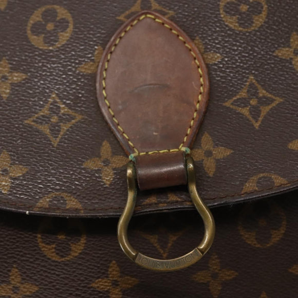 LOUIS VUITTON Monogram Saint Cloud GM Shoulder Bag M51242 LV Auth 143068