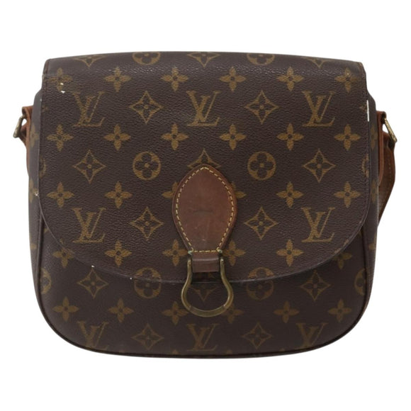LOUIS VUITTON Monogram Saint Cloud GM Shoulder Bag M51242 LV Auth 143068