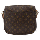 LOUIS VUITTON Monogram Saint Cloud GM Shoulder Bag M51242 LV Auth 143068-2