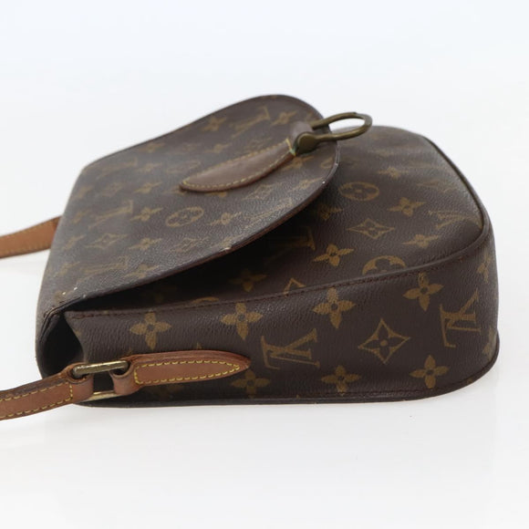 LOUIS VUITTON Monogram Saint Cloud GM Shoulder Bag M51242 LV Auth 143068