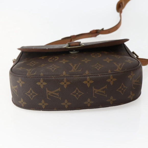 LOUIS VUITTON Monogram Saint Cloud GM Shoulder Bag M51242 LV Auth 143068
