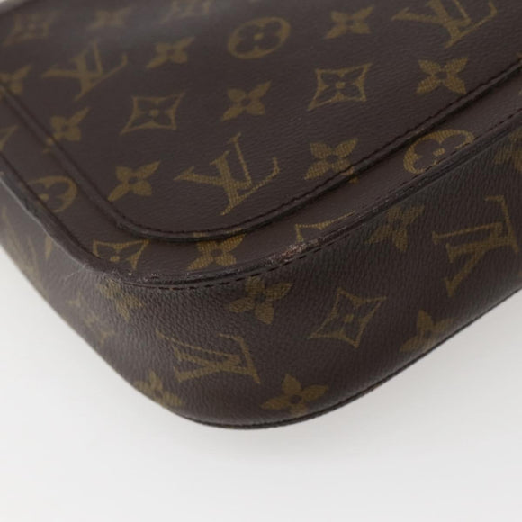 LOUIS VUITTON Monogram Saint Cloud GM Shoulder Bag M51242 LV Auth 143069