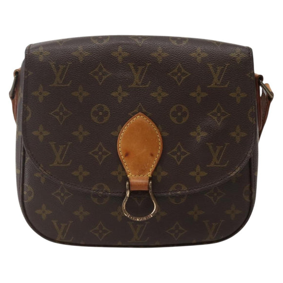 LOUIS VUITTON Monogram Saint Cloud GM Shoulder Bag M51242 LV Auth 143069