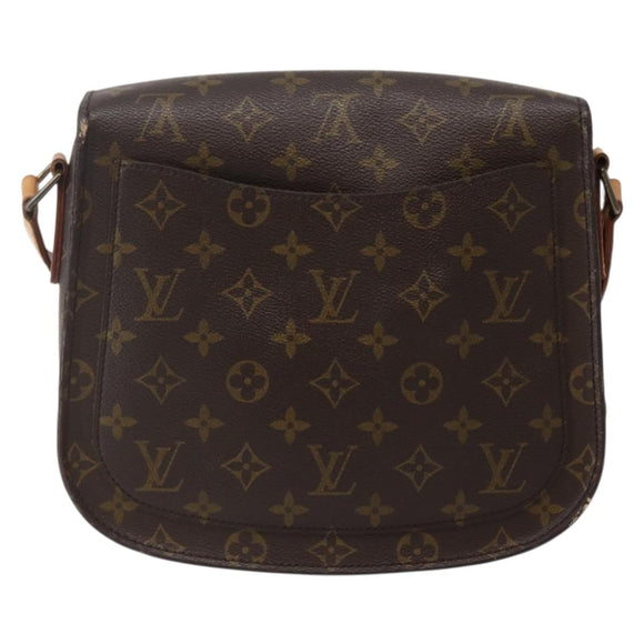 LOUIS VUITTON Monogram Saint Cloud GM Shoulder Bag M51242 LV Auth 143069