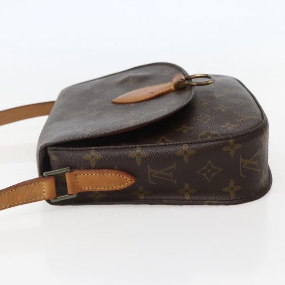 LOUIS VUITTON Monogram Saint Cloud GM Shoulder Bag M51242 LV Auth 143069