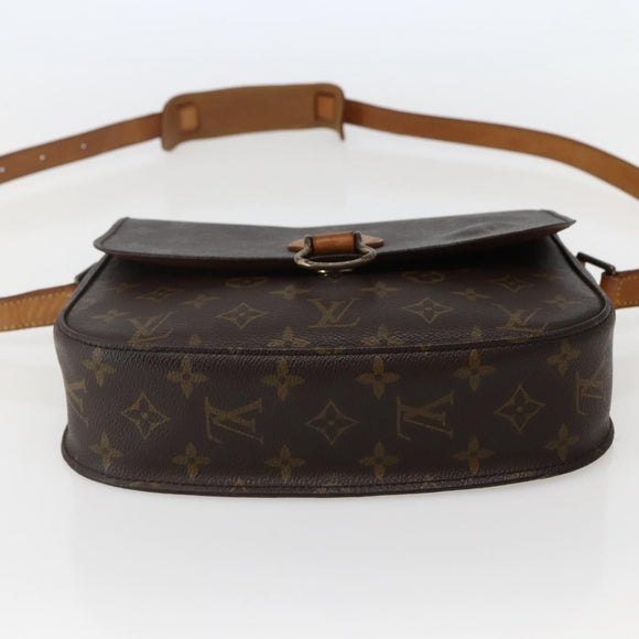 LOUIS VUITTON Monogram Saint Cloud GM Shoulder Bag M51242 LV Auth 143069