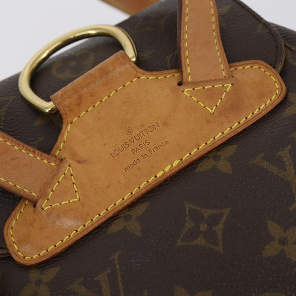 LOUIS VUITTON Monogram Montsouris MM Backpack M51136 LV Auth 143070