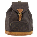 LOUIS VUITTON Monogram Montsouris MM Backpack M51136 LV Auth 143070-13