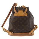 LOUIS VUITTON Monogram Montsouris MM Backpack M51136 LV Auth 143070-2