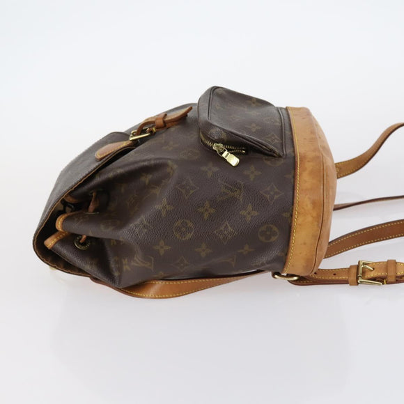 LOUIS VUITTON Monogram Montsouris MM Backpack M51136 LV Auth 143070