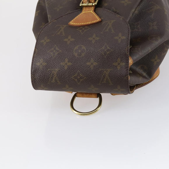 LOUIS VUITTON Monogram Montsouris MM Backpack M51136 LV Auth 143070