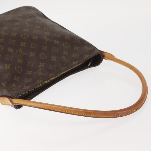 LOUIS VUITTON Monogram Looping MM Shoulder Bag M51146 LV Auth 143071