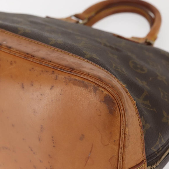 LOUIS VUITTON Monogram Alma Hand Bag M51130 LV Auth 143073