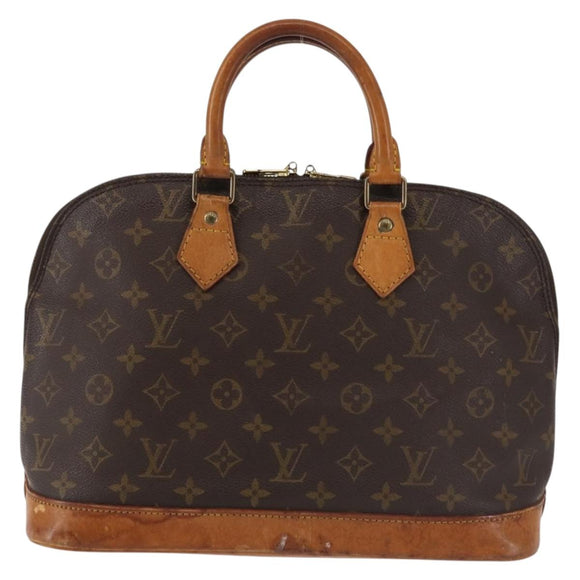 LOUIS VUITTON Monogram Alma Hand Bag M51130 LV Auth 143073