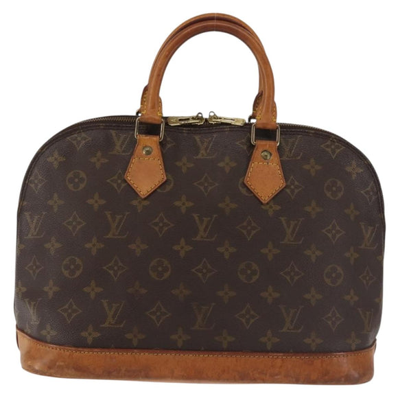 LOUIS VUITTON Monogram Alma Hand Bag M51130 LV Auth 143073