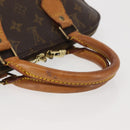 LOUIS VUITTON Monogram Alma Hand Bag M51130 LV Auth 143073-7