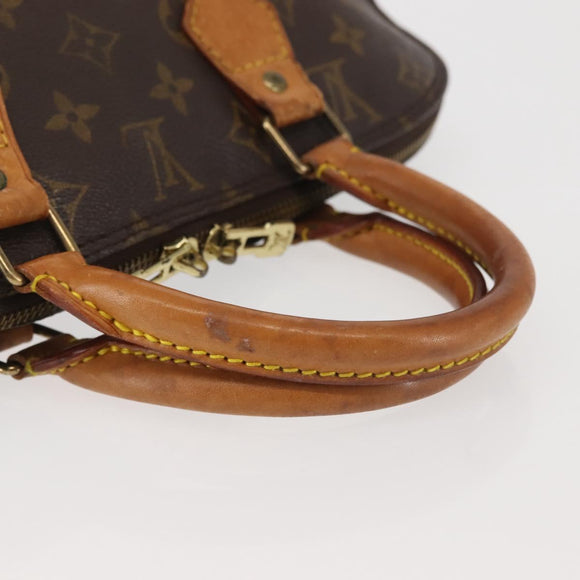LOUIS VUITTON Monogram Alma Hand Bag M51130 LV Auth 143073