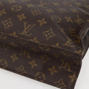 LOUIS VUITTON Monogram Sac Plat Hand Bag M51140 LV Auth 143075-14